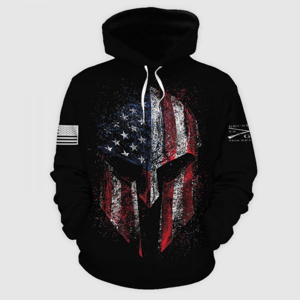 grunt style spartan hoodie